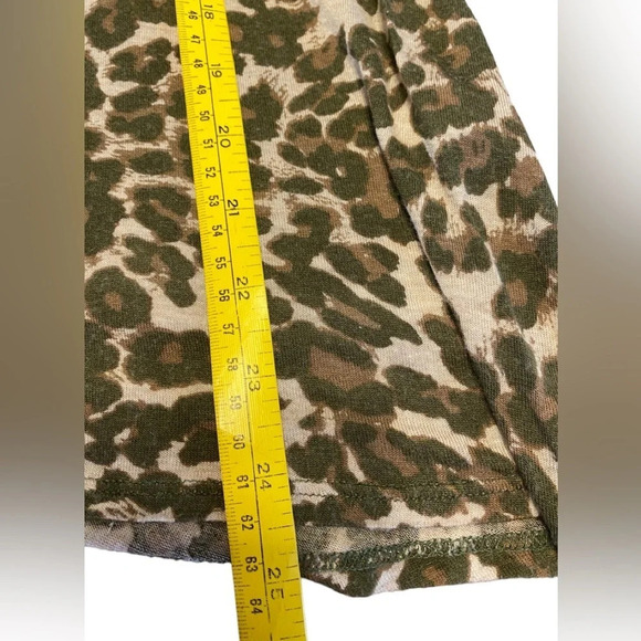 Michael Stars Leopard Racerback Tank Top - Picture 6 of 6